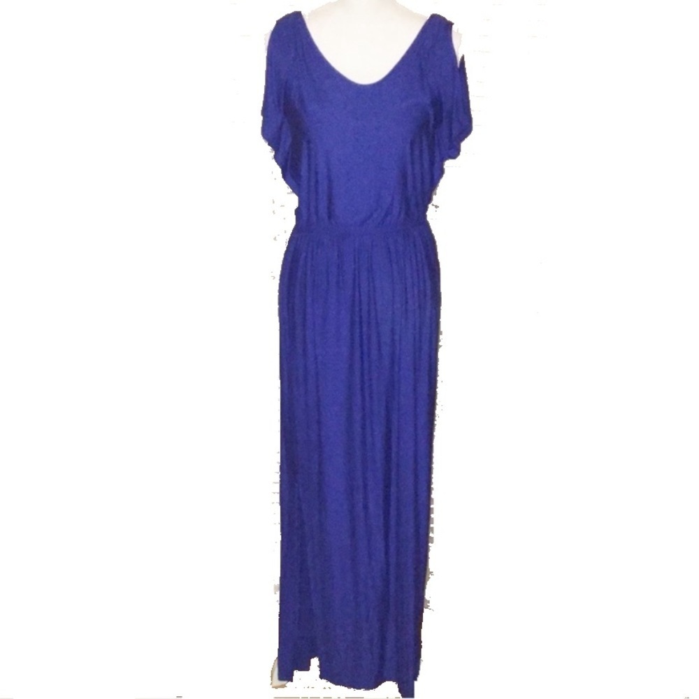 APT 9 Cobalt Blue Maxi Dress S NWOT